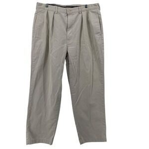 Polo‎ Ralph Lauren Mens Classic Fit Pleated Khaki Chino Pants 38x30 Preppy